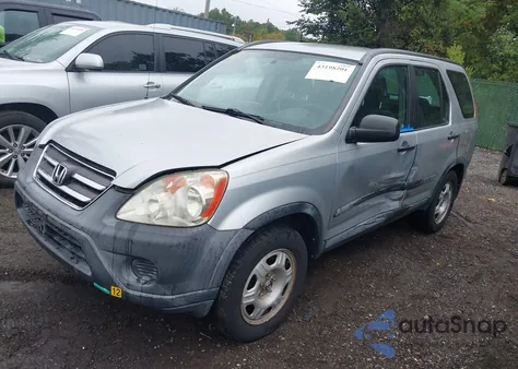 2006 Honda Cr-V Lx z USA, uszkodzony, nr VIN SHSRD78556U428847